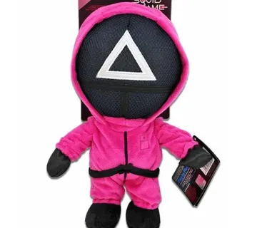 Squid Game Guard Trokut plišana igračka 28cm - cover