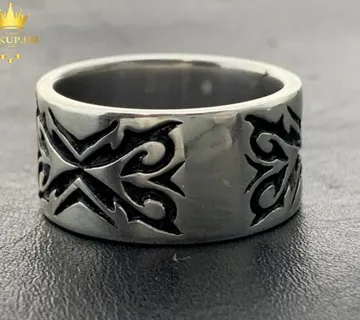 MUSKI SREBRNI PRSTEN - GUESS (.925) 16,33G / R1, RATE!! - cover