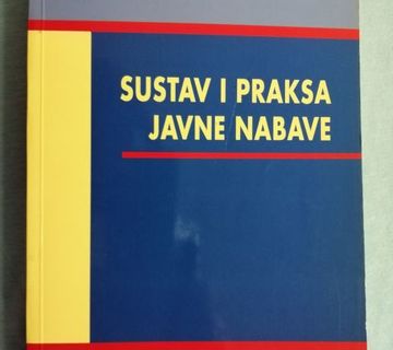 Ivančica Franjković i dr. – Sustav i praksa javne nabave [A15] - cover
