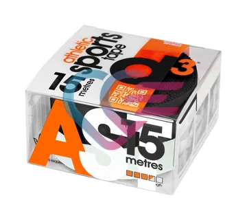 TAPE ZA BANDAŽU AST DUAL, CRNI + BIJELI, 2,5cm x 15m - cover