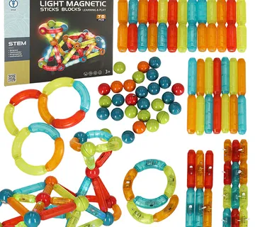 Svjetlosni magnetni oblici 102 elemenata - cover