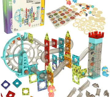 Svjetlosni magnetni oblici staza za kuglice 118 elemenata - cover