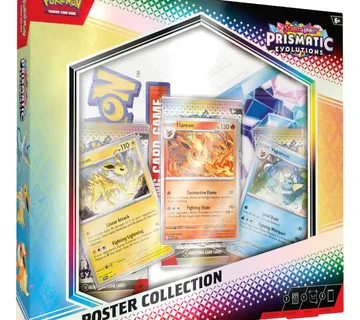 Pokemon Prismatic Evolutions Poster Collection - cover
