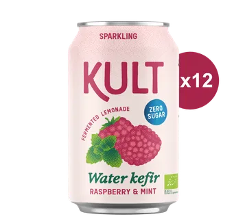 Kult Raspberry & Mint 12×330 ml - cover