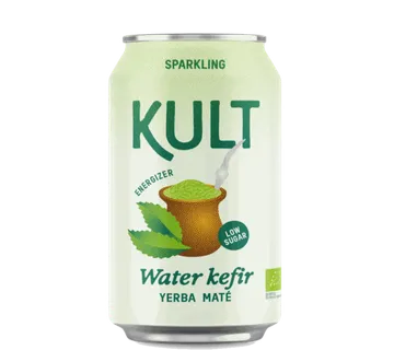 Kult Yerba Maté – vodeni kefir 330 ml - cover