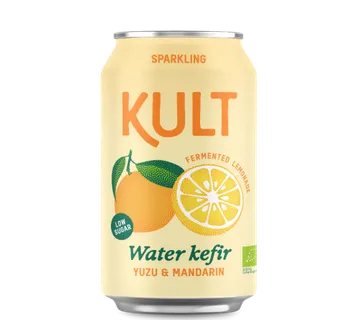 Kult Yuzu & Mandarin – vodeni kefir 330 ml - cover