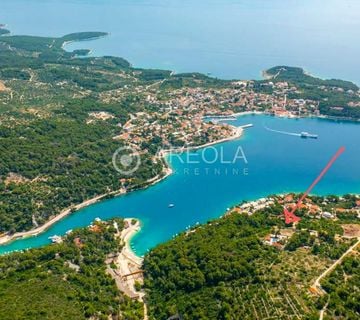 BRAČ, SELCA - Zemljište s idejnim projektom i građevinskom dozvolom! - cover