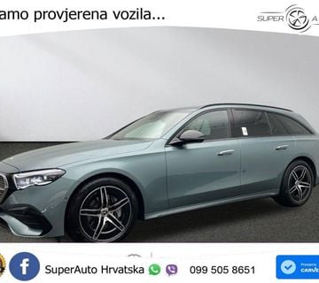 Mercedes E 220d T Aut. AMG 197 KS, LED+ACC+GR SJED+360° - cover