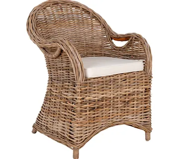 Outdoor stolica Larisa, Materijal: Ratan - cover