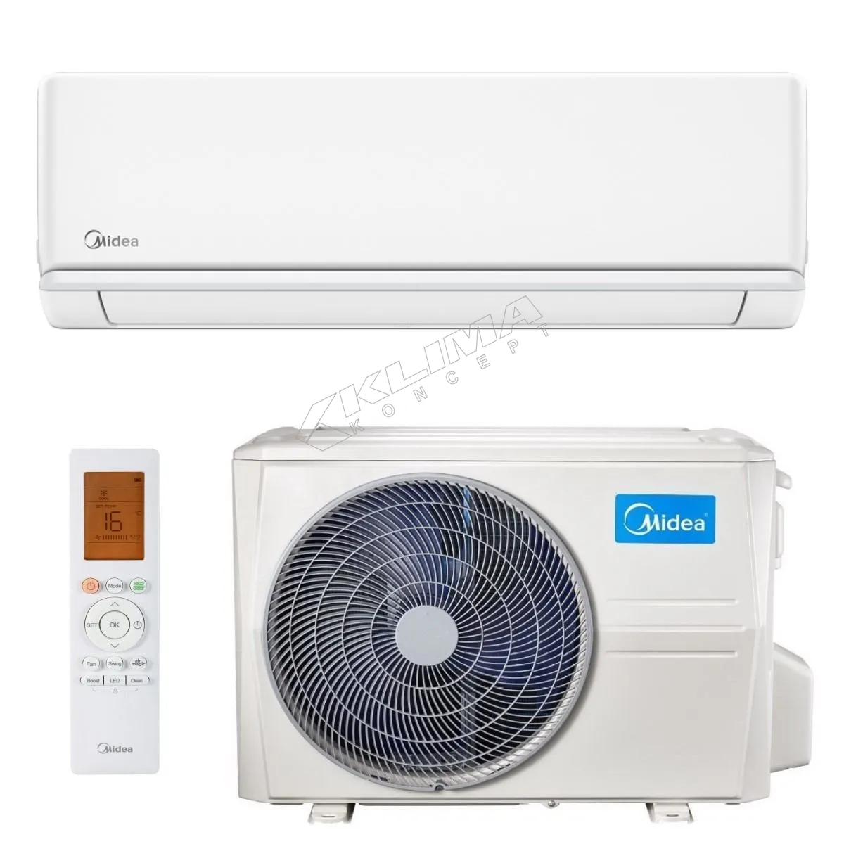 MIDEA KLIMA UREĐAJ MSAGBU-12HRFNX-QRD0GW / MOX102-12HFN8-GH - cover