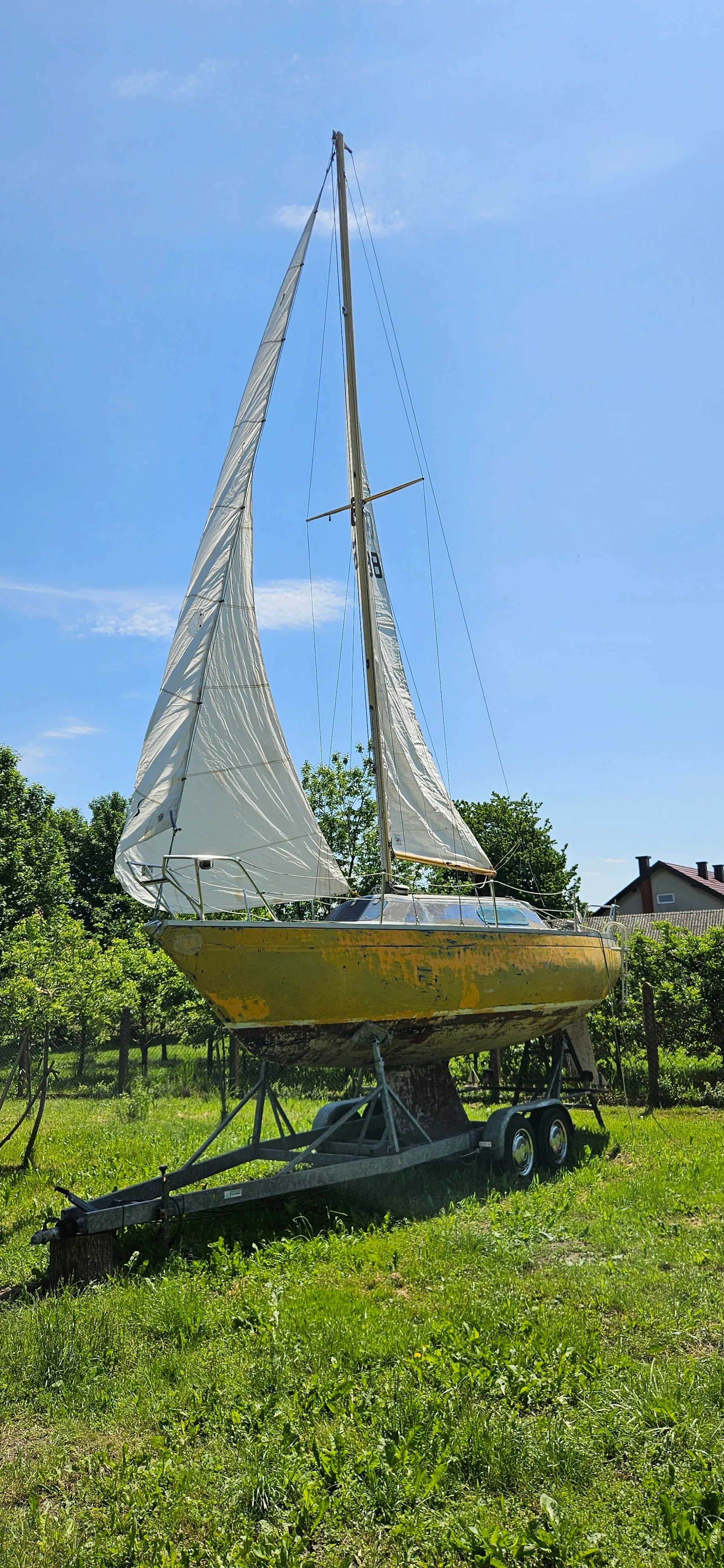 PRIKOLICA ZA JEDRILICU/BRODICU, HARBECK, registrirana 04/26, BT2000 - cover