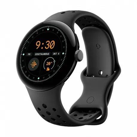 Watch Google Pixel Watch 3 45mm BT - Obsidian Black - cover