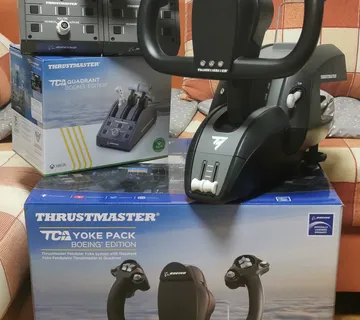 Thrustmaster TCA Yoke Pack Boeing komplet - cover