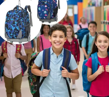 Školski ruksak s kotačićima – prostran, praktičan i udoban za nošenje - cover