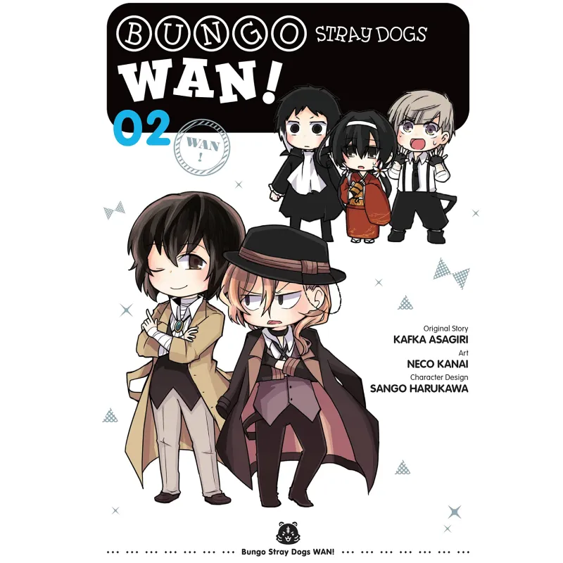 Bungo Stray Dogs: Wan! vol. 2 - cover