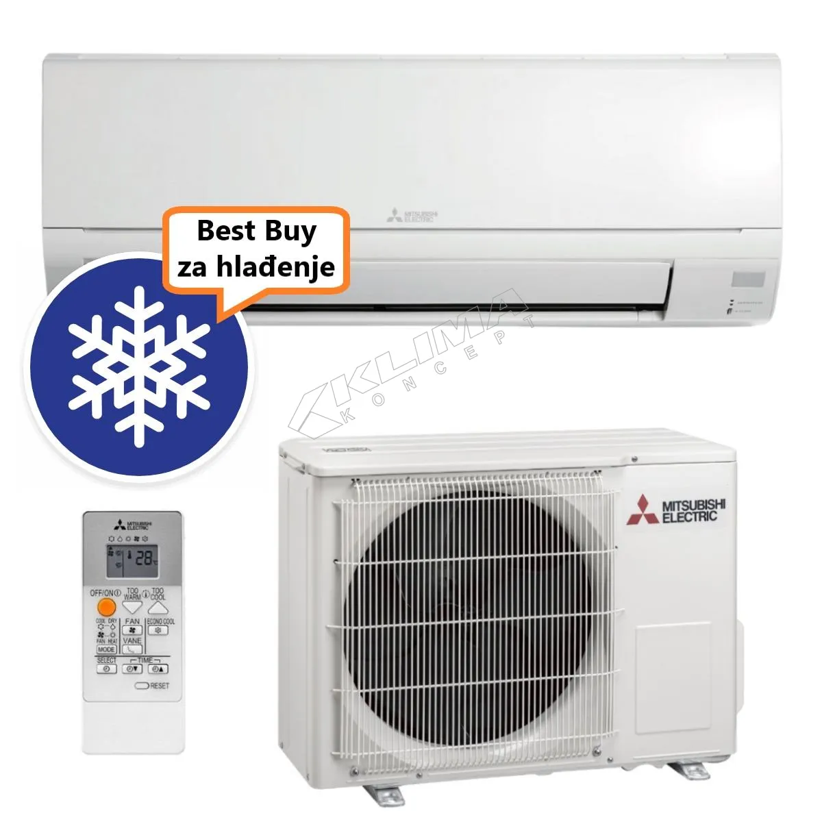 MITSUBISHI ELECTRIC KLIMA UREĐAJI - Black Friday – najniže cijene u godini! - cover