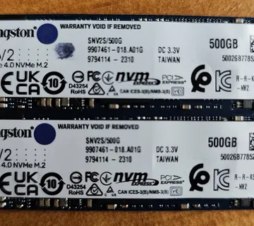 2 x 500gb SSD2 PCIe Gen.4 NVMe M.2 Kingston - Rovišće