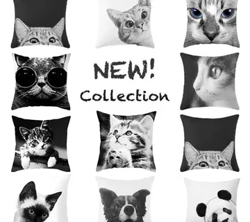 Kreativne jastučnice - Animals World - cover