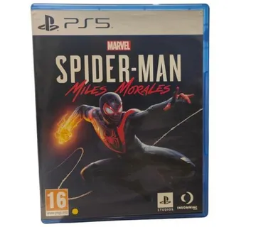 PS5 IGRA SPIDER-MAN MILES MORALES / R1, RATE! - cover