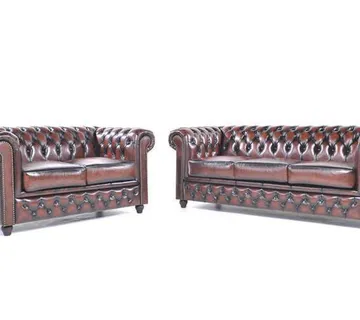 Chesterfield Set Garnitura Original Leather | 2 + 3 sjedišta - cover