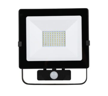 Reflektor led LED-BLS-FL-PIR, IP 54 - 207x55x228mm 50W, 4000K, 4000lm, IP54 - cover