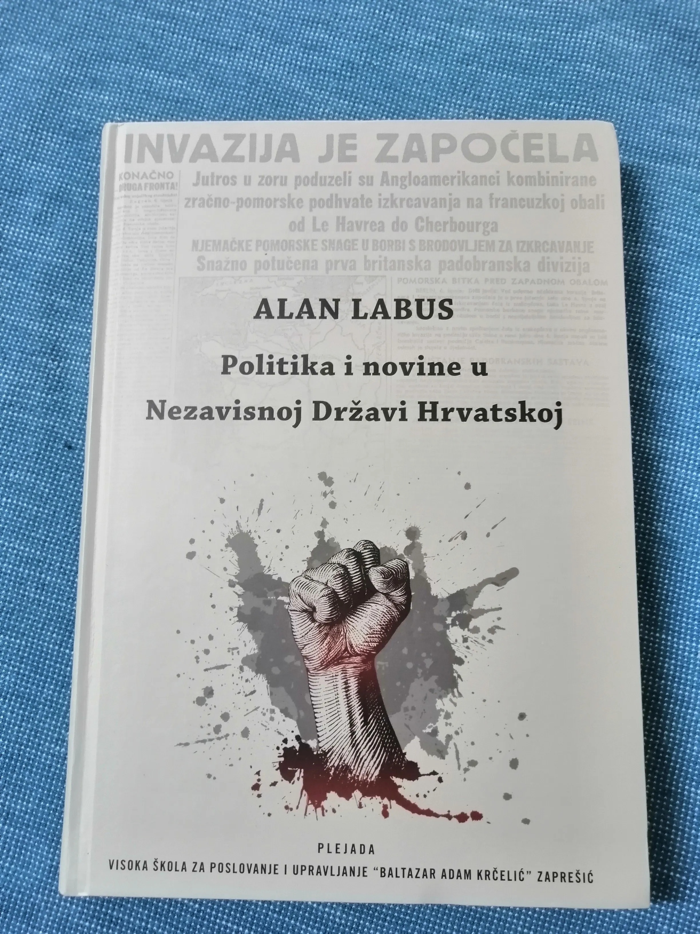 Alan Labus – Politika i novine u Nezavisnoj Državi Hrvatskoj - cover
