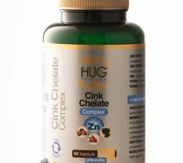 HUG CINK CHELATE COMPLEX 60 KAPS - cover