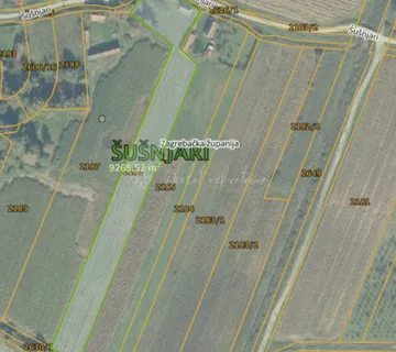 Prodaja zemljišta s kućom za rušenje, 100m2, parcela 16000m2, Križ - cover