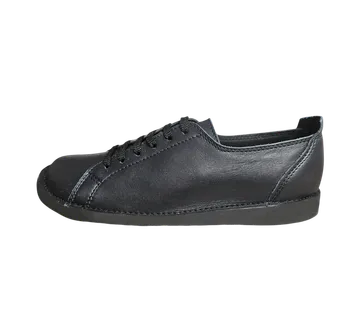 Ženske kožne cipele Petrović – Classic Black glatka koža - cover