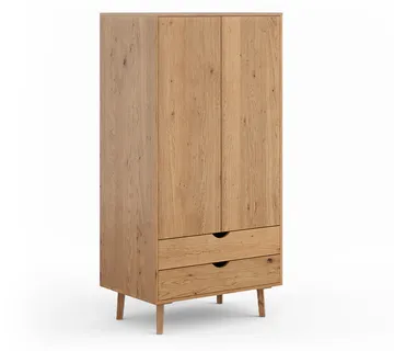 Ormar Simona 90x180 cm, Materijal: Masivno Drvo Hrast - cover
