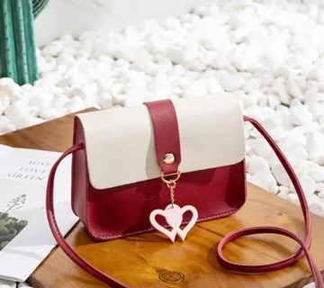 Ženska torba - Double heart - cover