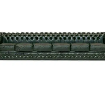 Chesterfield Garnitura First Class Leather | 6-sjedišta | Cloudy Green - cover