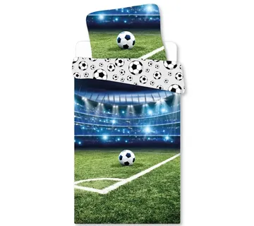 Football ‘Stadium’ posteljina za bebe, 100×135 cm - cover