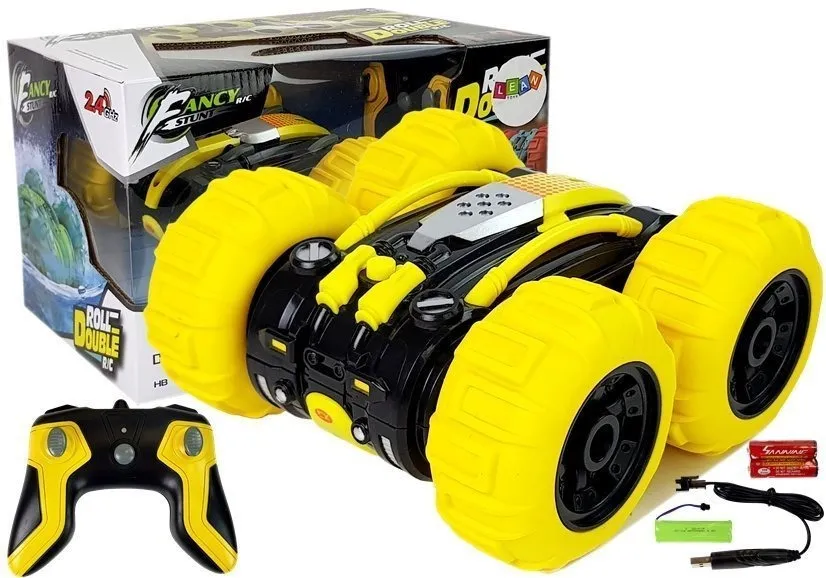 Amphibious Vehicle 1:24 Remote Controlled Yellow - cover