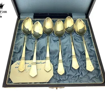 ANTIKNI SET ZA DESERTE BERNDORF / R1, RATE !! - cover