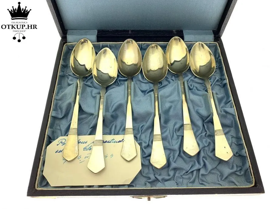 ANTIKNI SET ZA DESERTE BERNDORF / R1, RATE !! - cover