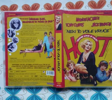 Neki to vole vruće  DVD - cover