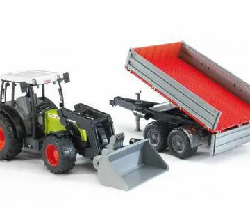Bruder traktor Claas Nectis 267F + prikolica - cover