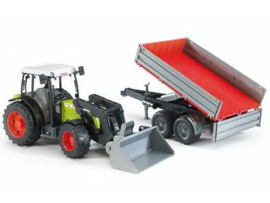 Bruder traktor Claas Nectis 267F + prikolica - cover