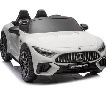 Licencirani auto na akumulator Mercedes AMG SL63  - bijeli - cover
