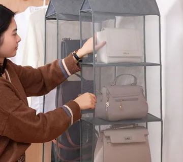 Viseći organizator za pohranu torbi - cover