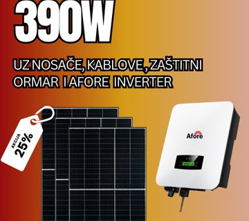 Solarni paneli JOLYWOOD 390W popust od 25% - cover