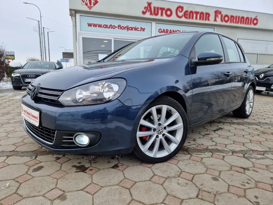 VW Golf 6 2,0 TDI 2009.,reg:24.10.2026.,PARK SENZ, VELIKI SERVIS, ALU - cover
