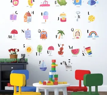 Zidna naljepnica English Alphabet - cover