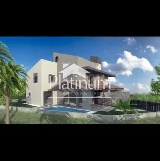 ISTRA PULA OKOLICA, VRHUNSKA KUĆA SA BAZENOM U IZGRADNJI, TOP - cover