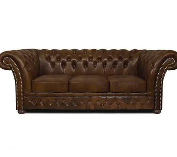 Chesterfield Trosjed Winfield Basic Luxe Leather | 3-sjedišta - cover