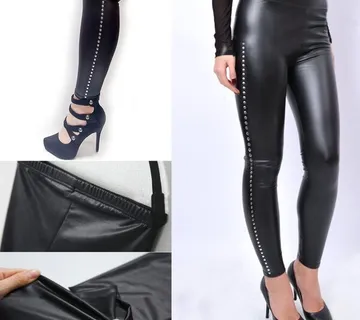 Kožne tajice sa zakovicama - LeatherLove - cover