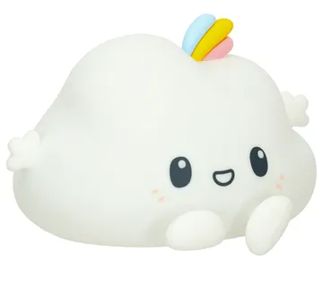 Silikonsko noćno svjetlo za djecu - oblak  - cover