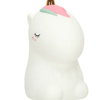 Silikonsko noćno svijetlo za djecu - jednorog  - cover