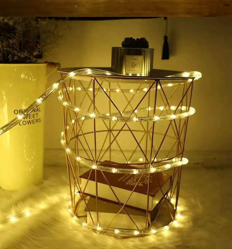 100 LED svjetla u crijevu 10m toplo bijela - cover